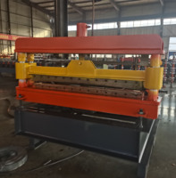Machine de découpe de tôles de toiture en zinc-aluminium / tôles d'acier galvanisé