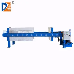Petite presse-filtre hydraulique Semi-automatique utilisée dans une petite capacité