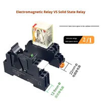 Relai Solid-State Terpasang di Rel SENNDIK SDK32-1224Z4 Set Kontrol 3A DC untuk Aplikasi Daya Rendah Tujuan Umum