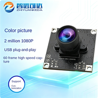 Módulo de Cámara de Videoconferencia USB 2.0 con Sensor CMOS HD 1080p a 60 Fps, Amplio Rango Dinámico, Sin Controladores, Captura y Reconocimiento de Movimiento