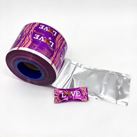 Films plastiques personnalisables à scellage à froid pour l'emballage d'aliments, chocolats, biscuits, métaux, rouleaux, sachets, produits alimentaires