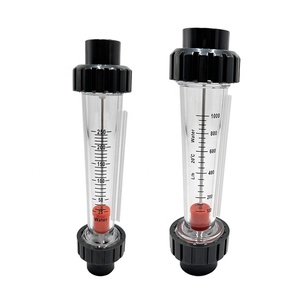 Misuratore di portata del liquido per acqua e liquidi collegamento del filo rotametro in plastica OEM personalizzabile per la misurazione del fluido di applicazione - Product Image 5