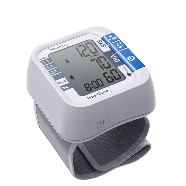 Wholesale for TMB-1117-S Electric Digital Blood Pressure Monitor Wrist Rechargeable USB 2 Years Warranty 2*60 Memory LCD