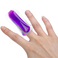 Compresse de glace ajustable en PVC GEL personnalisée pour la rééducation thérapeutique, avec Velcro, pour la main et les doigts, 5x3cm, 30g, soulagement du stress