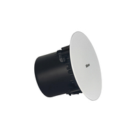 Système de sonorisation professionnel Thinuna MS-6CT II à grille magnétique haute fidélité, haut-parleur coaxial encastrable de 6 pouces, 30W à 120W
