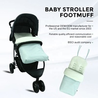 Vente en gros Polyester respirant personnalisé fermeture éclair 2023 bébé sac de couchage chancelière avec fermeture éclair poussette chancelière fabricant