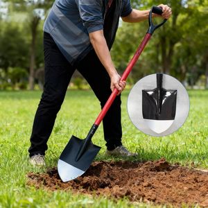 مجرفة معدنية متعددة الأغراض من فيتكس بمقبض طويل للتخييم والبستنة وإنقاذ الحرائق وحالات الطوارئ في المركبات - Product Image 2