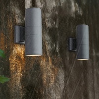 Support de lampe en Aluminium IP65 GU10 E27 G9, éclairage haut et bas, lampes murales led modernes, luminaire mural d'extérieur