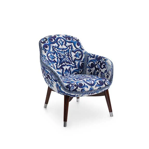 Modern Light Luxury Fabric Chair Durable Soft Eco-Friendly Leisure Single <strong>Armchair</strong> for Living Room Bedroom Villa Hotel Use - Product Image 1