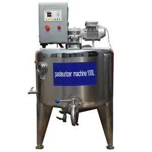 Machine de pasteurisation de pasteurisateur d'usine de lait de crème glacée de jus à petite échelle