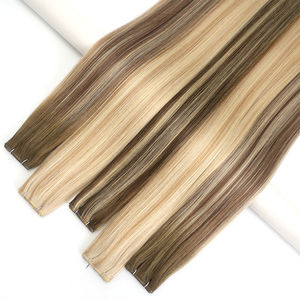 Extensions de cheveux humains Lanxun New Design Genius Weft, 100% cheveux vierges russes, cuticules alignées, nouvelle conception. - Product Image 6