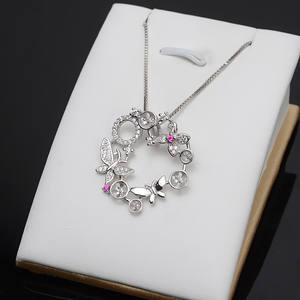 จี้เงินแท้ S925 รูปผีเสื้อ ดอกไม้ ประดับมุก สำหรับทำเครื่องประดับผู้หญิง อุปกรณ์ DIY ชิ้นส่วนเปล่า - Product Image 2