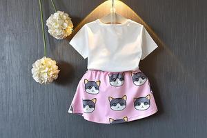 Envío Directo, Artículos Nuevos, Populares, Pequeños y de Venta Rápida, Conjunto de Pantalones Cortos con Estampado de Gatos para Niñas, del Mercado Chino - Product Image 4
