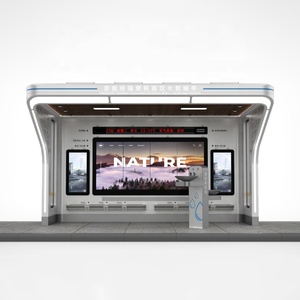 Paradas de Autobús <span class=keywords><strong>Inteligentes</strong></span> con Energía Solar, Pantallas LED, Estructura de Aleación de Aluminio, Ecológicas, Cobertura Wi-Fi, Llegada de Autobuses en Tiempo Real - Product Image 2