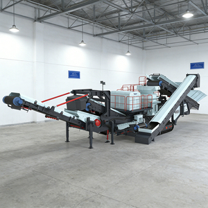 トラック搭載型移動式破砕ステーション　岩石破砕機　骨材製造　クローラーコーンクラッシャーライン - Product Image 2