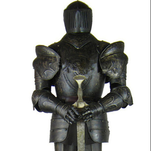 Modèle de chevalier en armure médiévale de style européen bar restaurant occidental décoré d'anciens artefacts <span class=keywords><strong>romains</strong></span> armure chevalier - Product Image 1