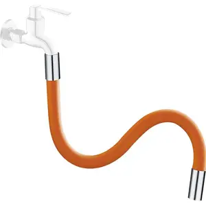 Fabbrica rubinetto da cucina rubinetto Extender tubo flessibile rotazione di 360 gradi piegatura tubo da giardino lavello rubinetto Extender tubo di prolunga per lavabo