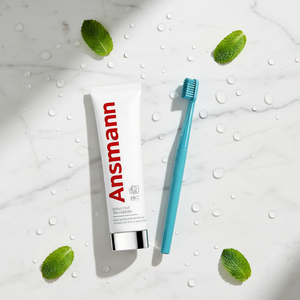 Dentifrice blanchissant <span class=keywords><strong>Ansmann</strong></span> 100g Menthe Bio Portable pour l'élimination des taches, haleine fraîche, nettoyage en profondeur, protection antibactérienne - Product Image 6