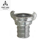 Adaptateur de raccordement pour tuyau en aluminium poli haute pression 1-3 pouces, filetage femelle GOST 2 pattes, modèle BBB RJK-F