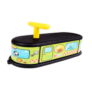 EN71批准的婴儿城市公共汽车摇摆车为儿童乘坐玩具