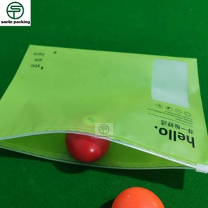 Custom Frosted CPE Material Package Socks Shoes Underwear <b>Pants</b> T-shirt Dress Skirt Swimsuit Yoga Suit Wig Clothing Zipper Bag - Product Image 4