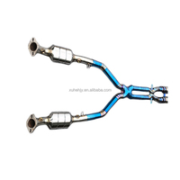 Sistem Knalpot Sport Titanium Berkatup dengan Katalis Pipa Depan untuk BMW M3 E90 E92 E93 E9X V8 4.0 2008-2013