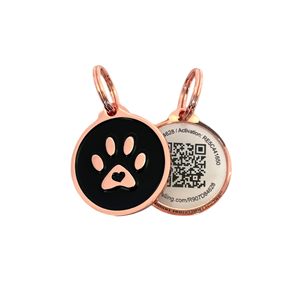 Etiquetas de Identificación Personalizadas para Mascotas de Aleación de Zinc con Código QR, Etiquetas para Perros, Etiquetas de Identificación para Gatos - Product Image 2