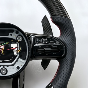 <span class=keywords><strong>Volante</strong></span> de Fibra de Carbono con Luces LED para <span class=keywords><strong>Mercedes</strong></span> Benz <span class=keywords><strong>AMG</strong></span> Clase A, Clase B, Clase C, Clase E, Clase S, Serie W213, G63, C63, C190, W253 - Product Image 4