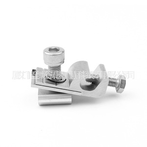 ขั้วต่อสายดินโซลาร์เซลล์ 10 มม. อลูมิเนียมอัลลอยด์ ชุบผิวด้วยวิธี Shot Blasting สำหรับระบบติดตั้งแผงโซลาร์เซลล์ - Product Image 3