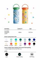 Bouteille Isotherme de Voyage 200 ml en Acier Inoxydable à Double Paroi, Anti-Fuite, Sans BPA, Format Mini de Poche pour Enfants - Vente en Gros