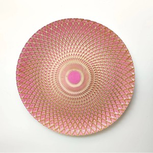 Assiette à fruits ananas en verre écologique de style européen, couleur vert paon, la plus vendue sur Xiaohongshu, présentoir à bijoux <span class=keywords><strong>plat</strong></span> de 13 pouces - Product Image 6