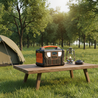 Générateur Solaire Portable 1kW avec Onduleur, Batterie Externe Intelligente pour Maison et Extérieur, 220V Europe, Lithium-Ion, Centrale Électrique 1000W