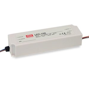 Controlador LED Mean Well LPC-100, 1400mA, Corriente Constante, Entrada 100-240Vac, Canal Único, Salida 60W, IP67 Impermeable, Garantía de 5 Años - Product Image 1