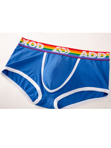 Calzoncillos bóxer multicolores con cinturón de arcoíris, ropa interior transpirable para hombre, bóxer para todas las estaciones - Product Image 5