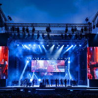 Pantalla LED P2.976 de Alquiler para Exteriores de Alta Calidad, Brillo Intenso, Alta Frecuencia de Actualización, Colores Vivos para Eventos y Conciertos en Vivo