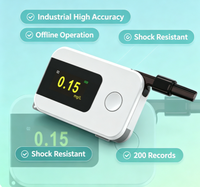 Alcootest professionnel portable avec capteur à pile à combustible, écran OLED LCD, résolution 0,001 % BAC, pour voiture et usage personnel