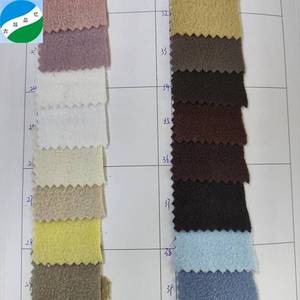Stocklots de tissu simple face <span class=keywords><strong>polaire</strong></span> velours flanelle teint stock de tissu pour tissu - Product Image 1