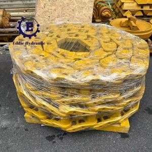 מכירת מפעל של רצועת זחל למחפר, שרשרת למחפר, חלק חילוף למערכת הנעה תחתונה של מחפר, גלגלת נשיאה, TAB, איכות גבוהה - Product Image 4