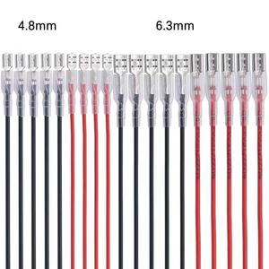 4.8mmと6.2mmのスペード端子付きカスタム電子ケーブル - Product Image 3