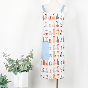 Tạp dề tùy biến dành cho người lớn tạp dề Logo túi cho bánh nướng cửa hàng nhà bếp sử dụng vẻ đẹp in logo bán buôn - Product Image 3