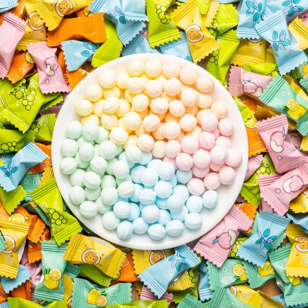 OEM Fruit Flavored Sugar Free Vitamin C Mint Lozenges