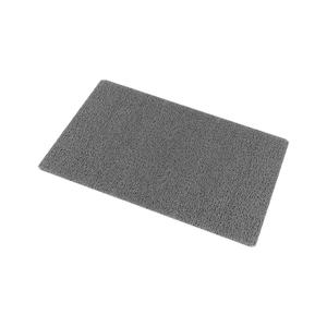 Alfombrilla de Ducha Rectangular Gris de 60x40cm con Diseño de Espuma de Lufa, Antideslizante para Baño - Product Image 1