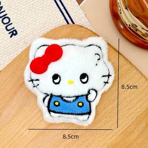 Custom <b>Plush</b> Hello Keychain Wholesale Hot Selling Keychain High Quality <b>Plush</b> Keychains Toys - Product Image 2