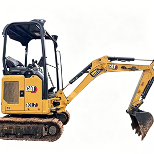 Mini-excavatrice Caterpillar 301.7 d'occasion importée de haute qualité, 7 tonnes, modèle 2016, PLC et pompe, prix bas, à vendre - Product Image 1