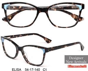 Monture <span class=keywords><strong>de</strong></span> lunettes œil-<span class=keywords><strong>de</strong></span>-chat en acétate pour femme, avec décor color block, verres optiques anti-lumière bleue pour le bureau et le quotidien - Product Image 2