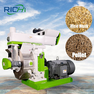 Richi Chất lượng cao 5-7t/h Ngô cuống lúa mì trấu rơm viên Máy làm - Product Image 1