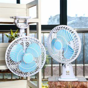 <b>Mini</b> Electric Fan Clip On 120mm AC Motor Desk <b>Table</b> Fan For Dorm Office Bedside Use - Product Image 1