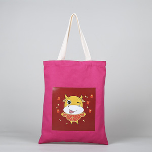 All'ingrosso Design personalizzato in bianco riutilizzabile la Tote Bag De Colores Shopping di cotone Tote Bag in tela con Logo stampato personalizzato - Product Image 5