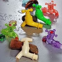 Robinet de robinet d'eau en plastique, plastique ABS durable et facile à assembler