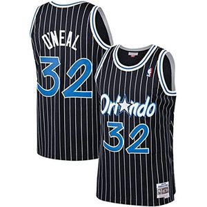 Camiseta de Baloncesto para Jóvenes Swingman 32 Negra con Rayas Sublimadas, Cuello Redondo, Transpirable - Product Image 1